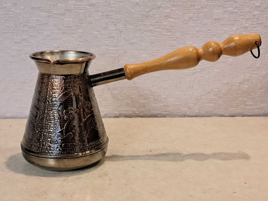 Новая турка 585мл.- медь.