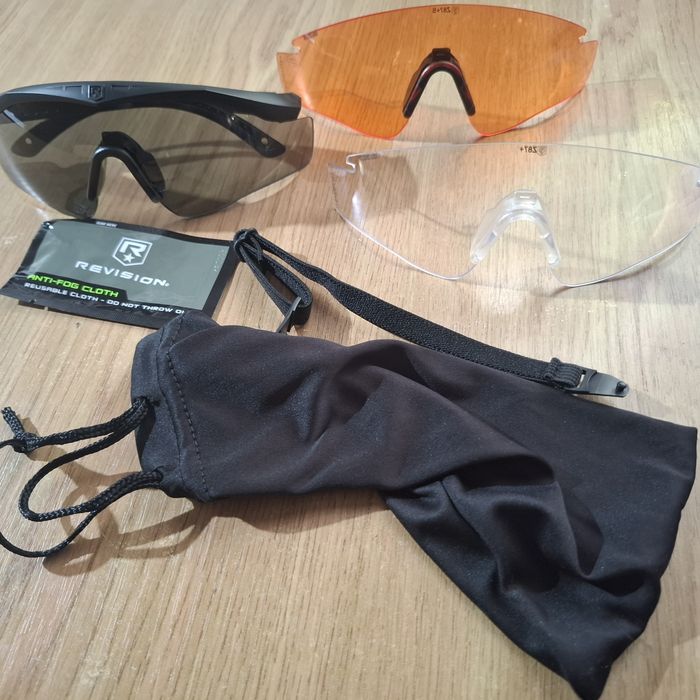Комплект балістичних окулярів Revision Sawfly H Max-Wrap Eyewear Delux
