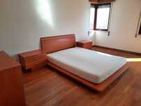 Mobiliário de Quarto de Casal - Cama Japonesa, Cerejeira