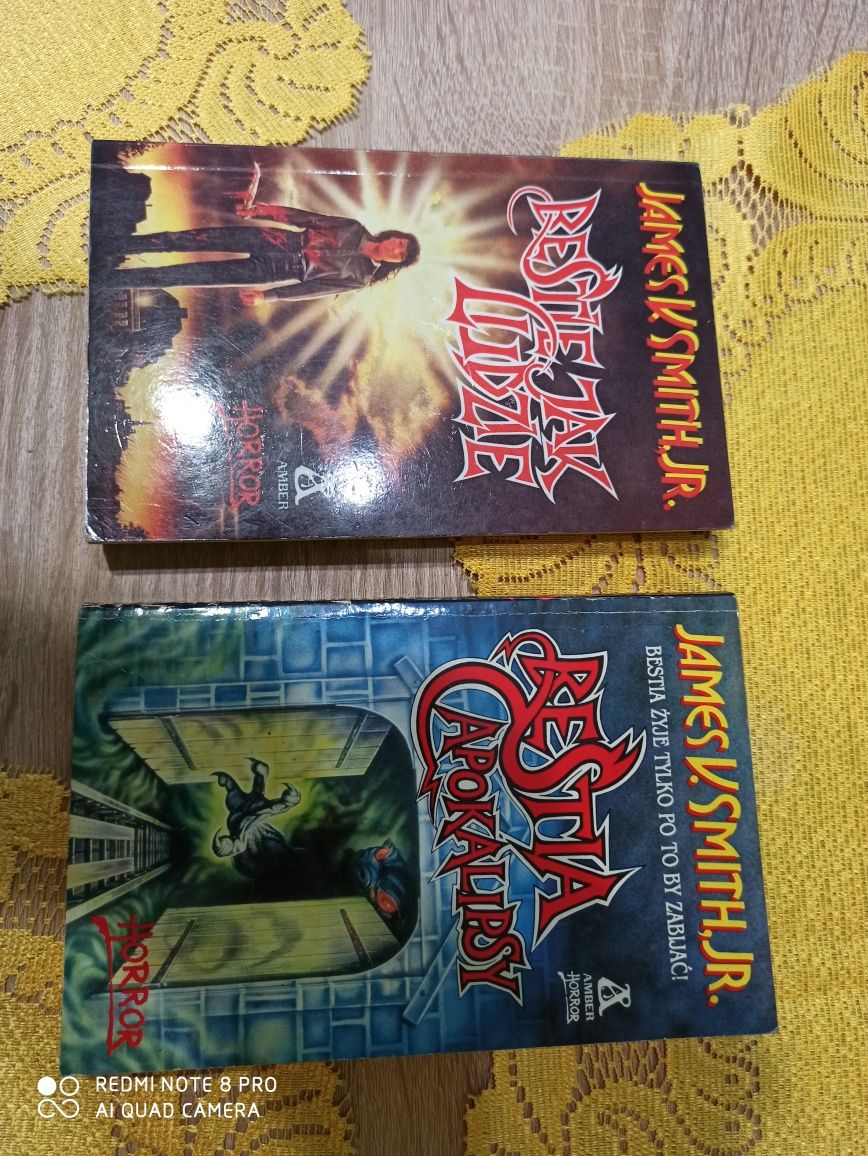 Horror James V.Smith, Jr. Bestie jak ludzie Bestia apokalipsy 2 szt