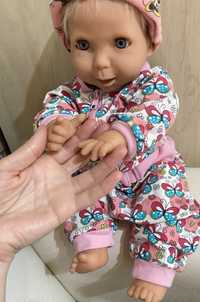 Reborn интерактивная кукла с мимикой лица