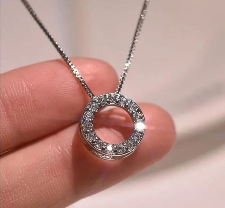 цепочки с кулоном из стерлингового серебра 925