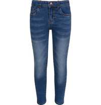 Spodnie Dziewczęce bawełna Jeansy Jeansowe 98 niebieskie Endo