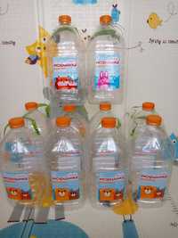 Бутилки бутылки пластиковые баклажки фляга 6 л