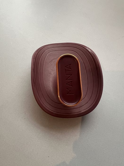 Manta щітка для волосся бургунді