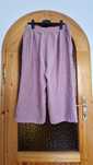 Lniane luźne spodnie damskie Goondiwindi Cotton Australia roz 16