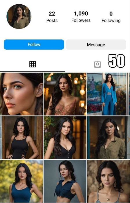 Жіночий акаунт Інстаграм | Woman's account instagram