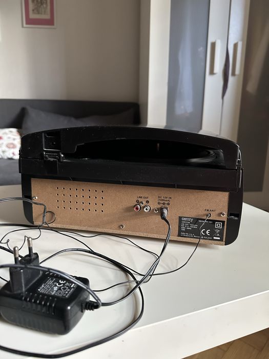 gramofon Odtwarzacz CD/MP3/USB/SD nagrywanie CAMRY CR1134B