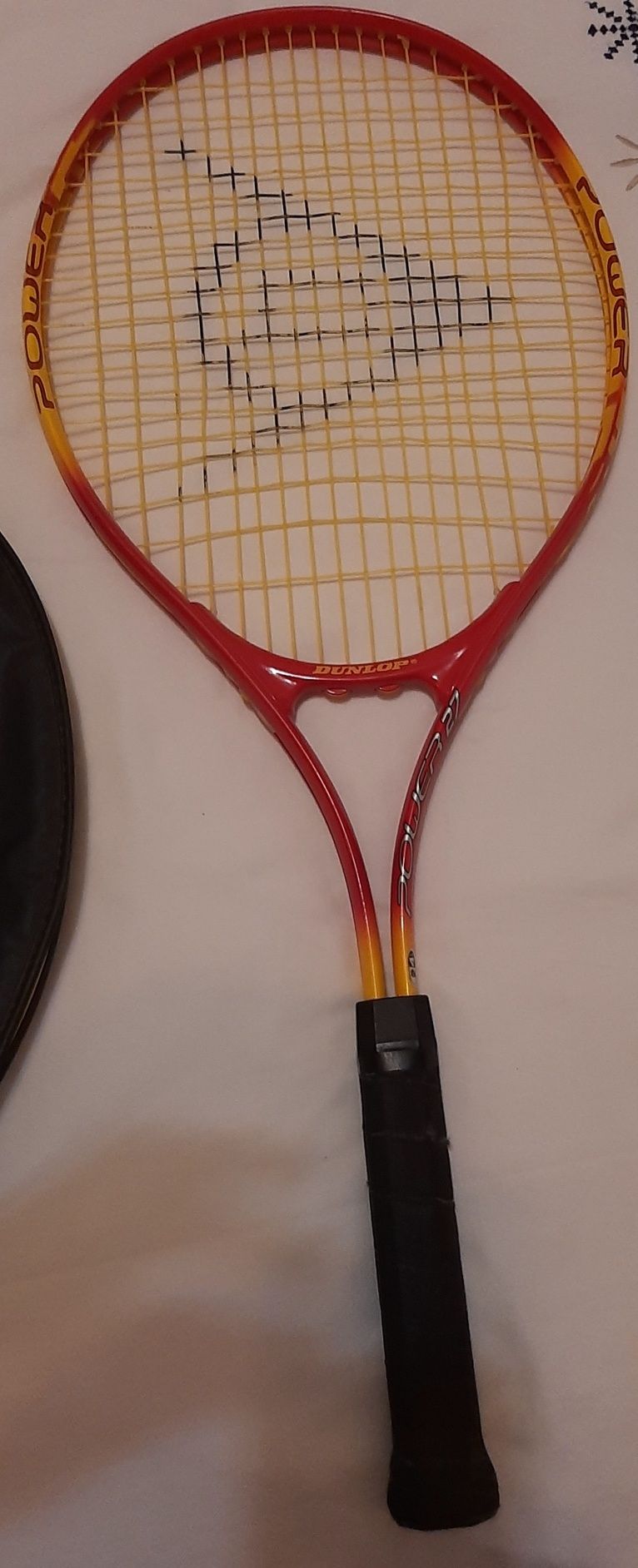 Raquete ténis Dunlop power 27 laranja