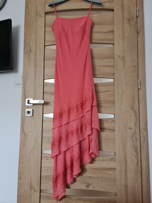 Sukienka nowa S (chico) łosoś/morela