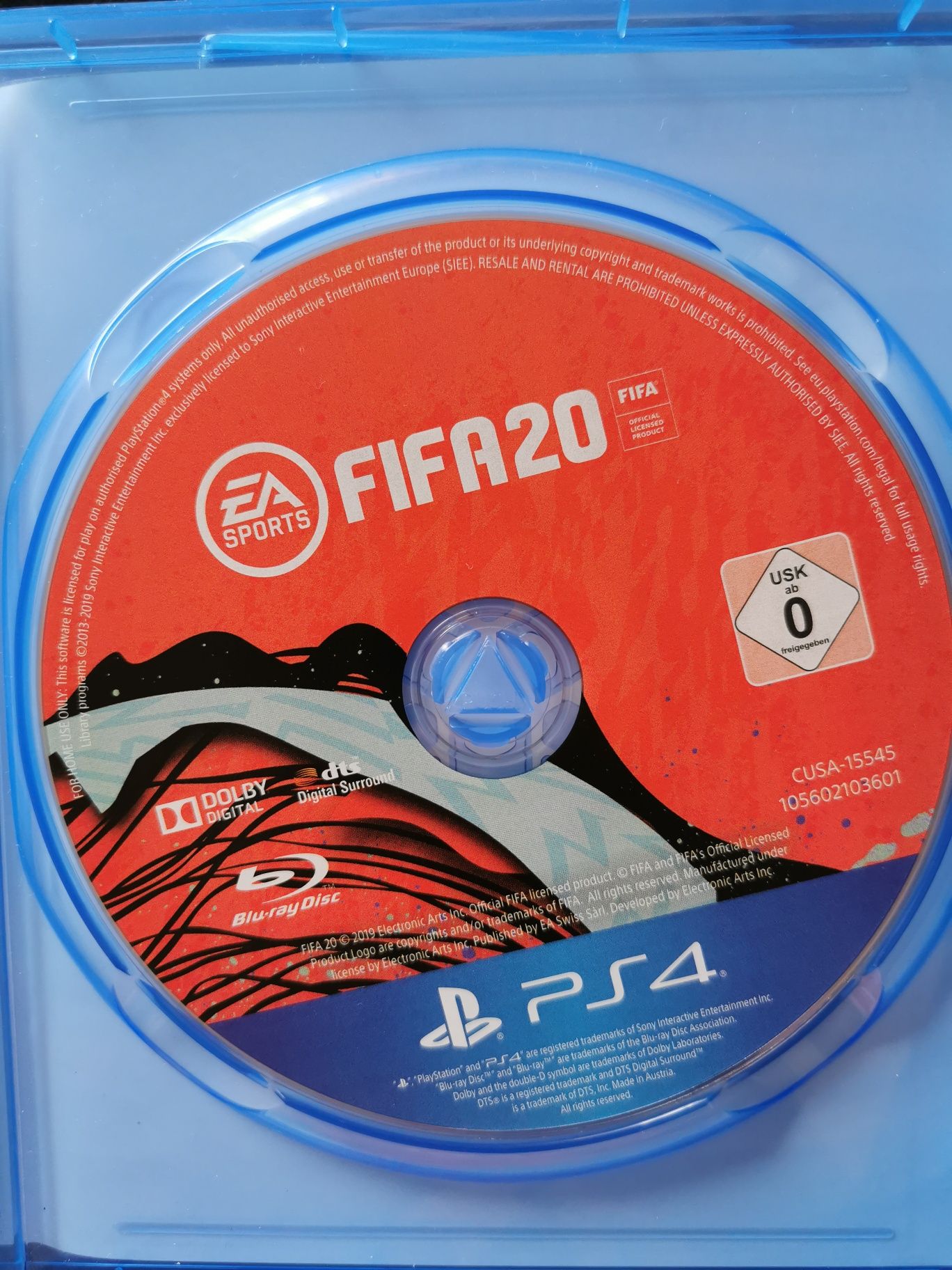 Fifa 20, Ps4, como novo