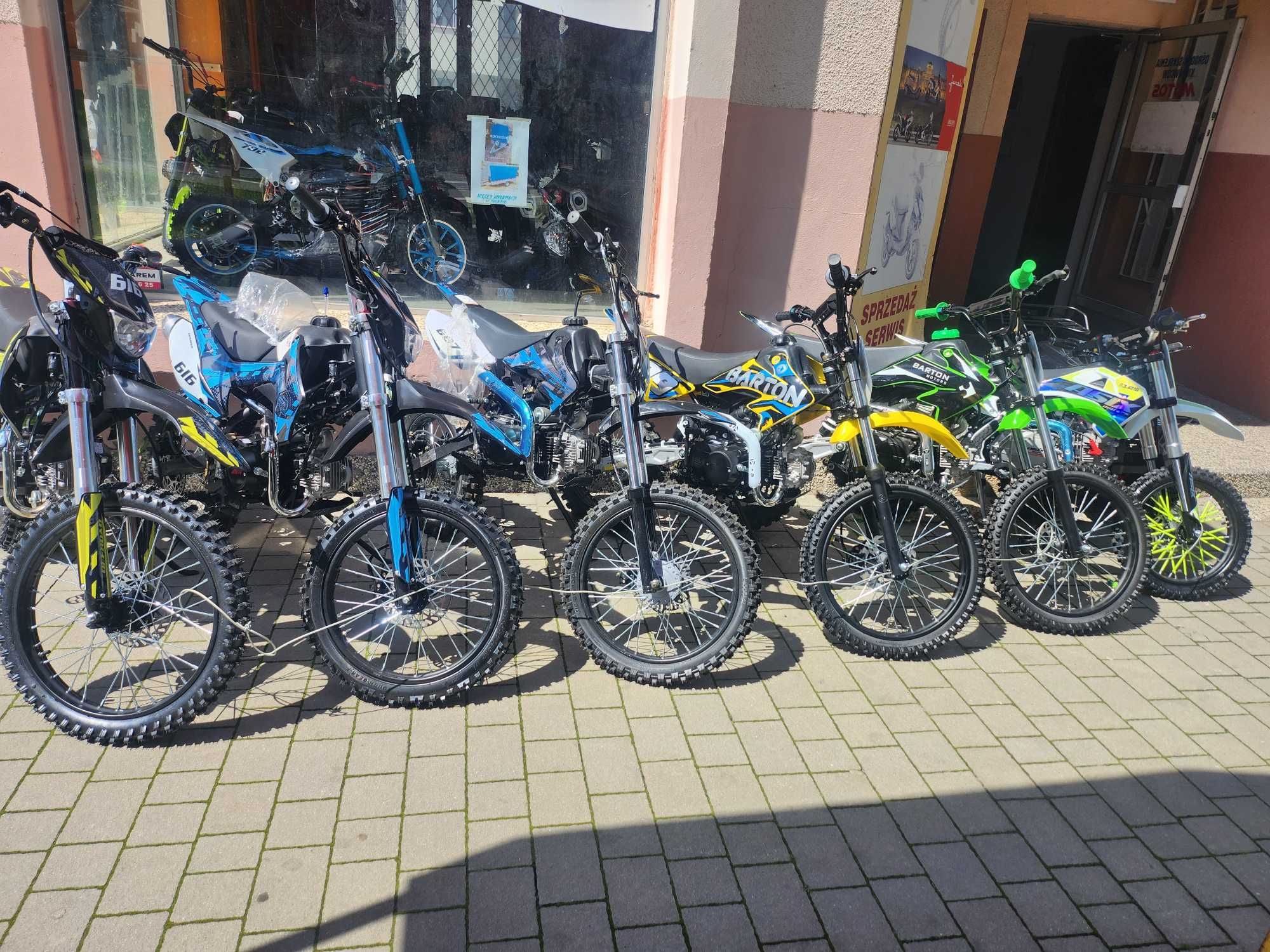 Cross Barton  DB 125 koła 17-14 lub 14-12  4-biegowy ostatnie sztuki