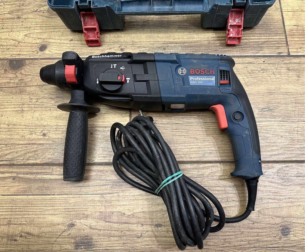 Młotowiertarka, młot udarowy BOSCH GBH240 - 2022r. + walizka