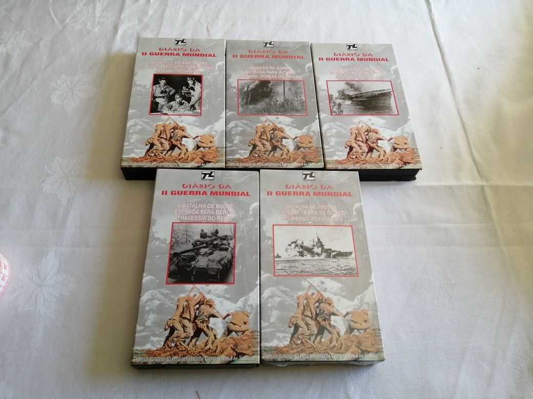 II Guerra Mundial Cassetes VHS