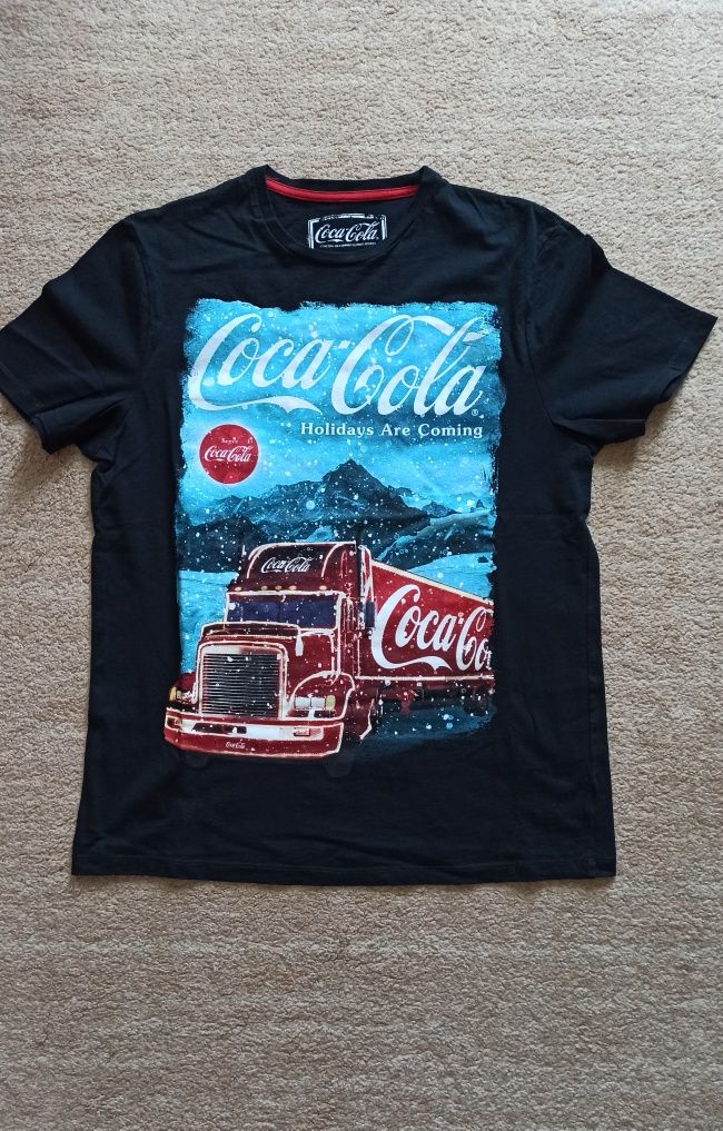 Koszulka świąteczna damska coca-cola