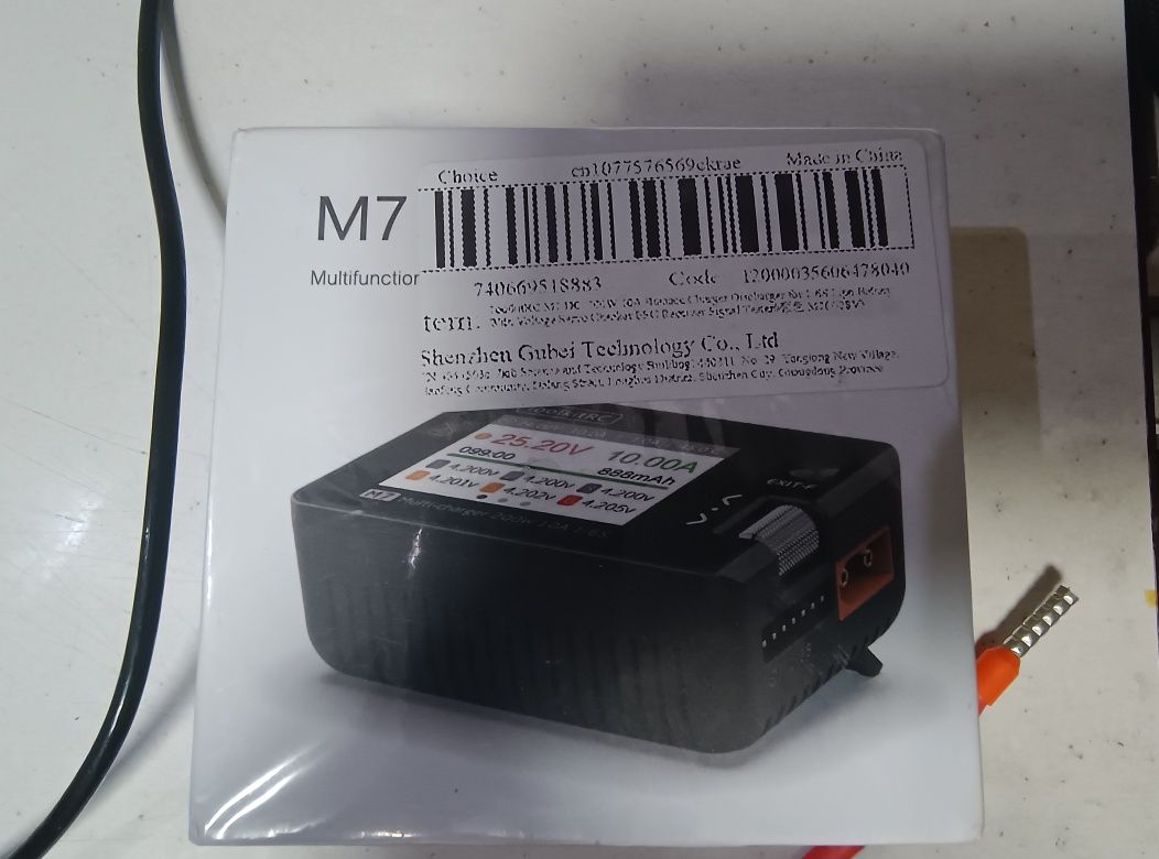 Зарядний пристрій,charger,для всіх  акумів, Toolkitrc M7+ бж 400w