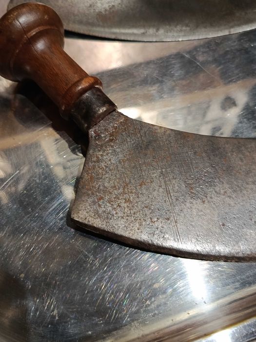 Grandes Cutelos Culinários Antigos Guimarães Séc XIX 27 cm Lâmina