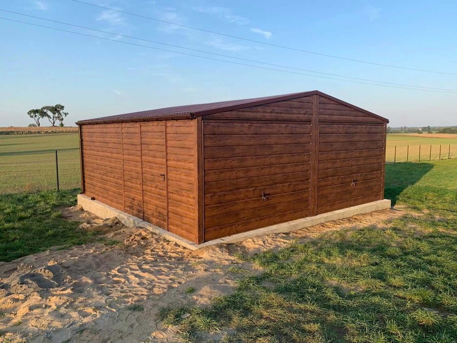 Garaże blaszane każdy wymiar ,producent profil zamknięty RATY