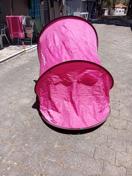 Tenda de praia, jardim, 2 segundos