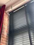 Żaluzje PCV 50mm 1300x2700mm czarne/białe