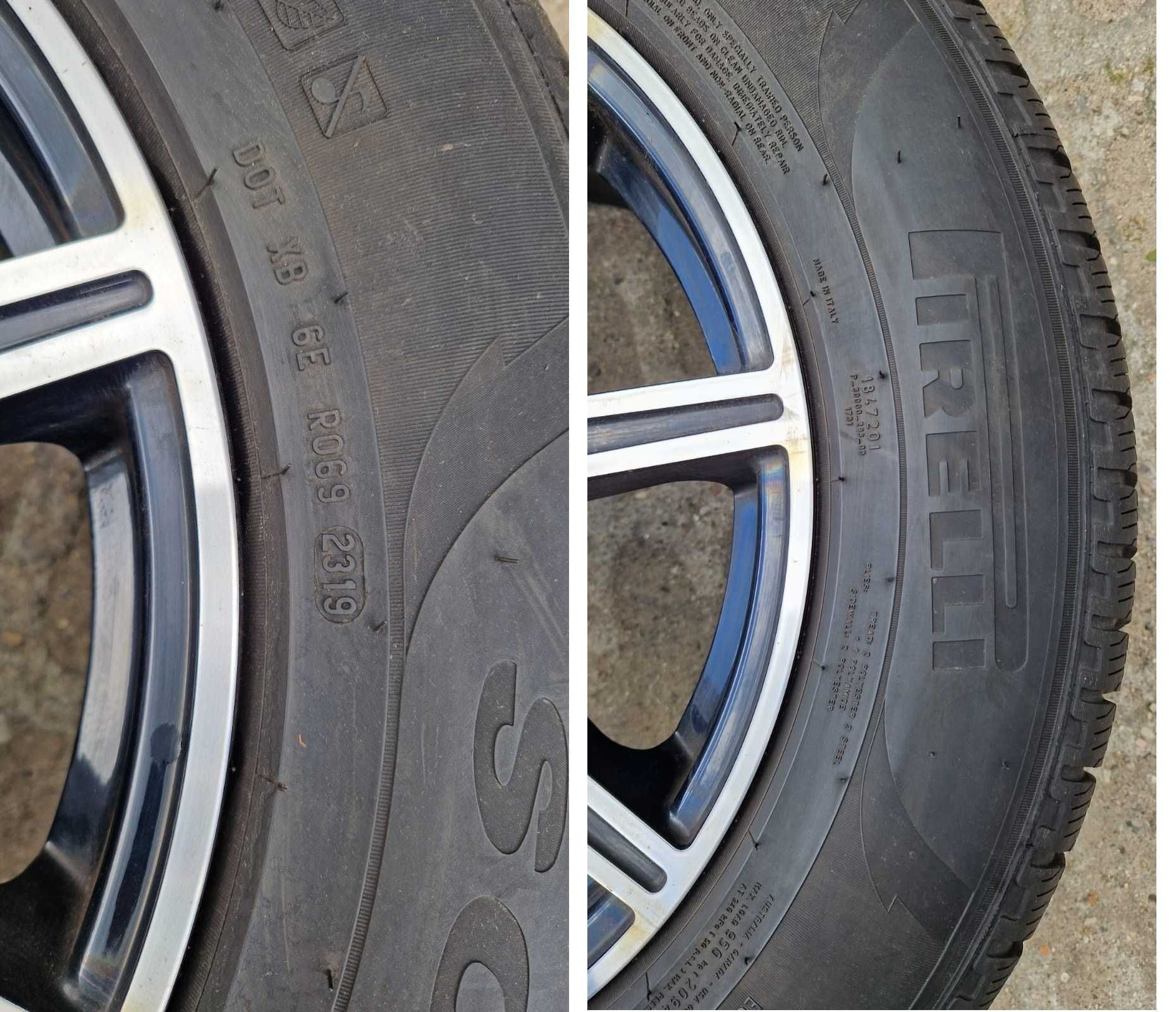 Koła Alufelgi czarne kpl Audi VW Tiguan 225/65/R17 alusy 5x112