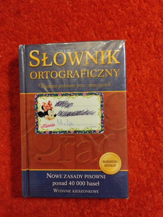 Słownik ortograficzny wydanie kieszonkowe