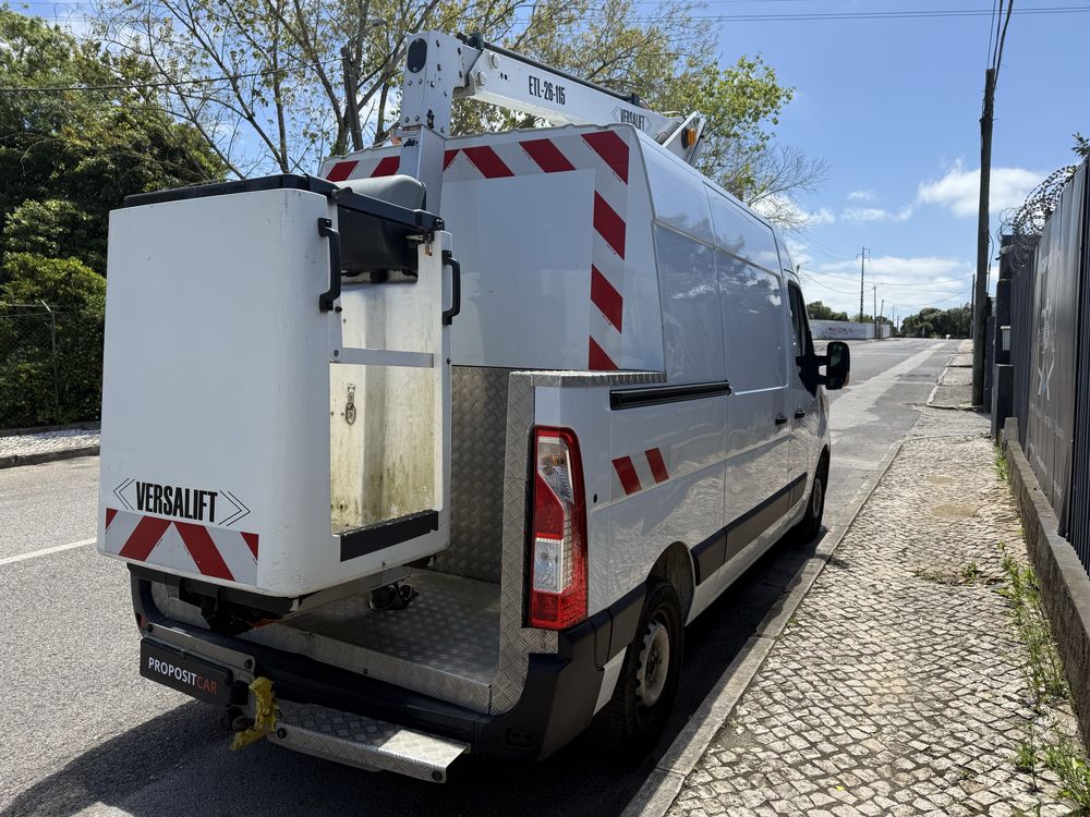 RENAULT MASTER GRUA CESTO 13.5m APENAS 85.000km ###OPORTUNIDADE###