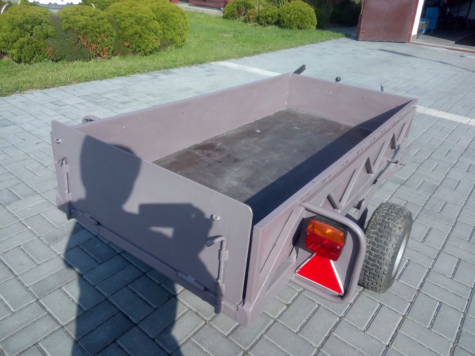 Przyczepka do traktorka kosiarki lub quada