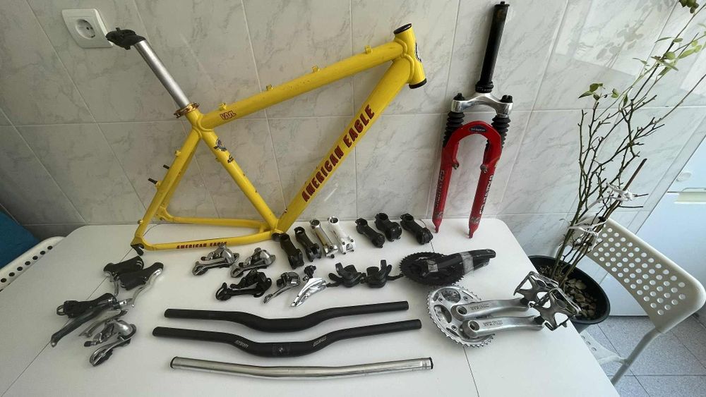 Vendo algumas peças de btt/estrada