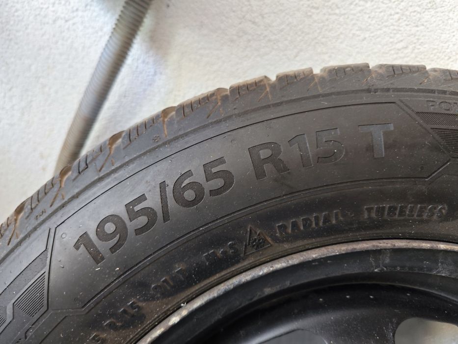 koła zimowe felgi 5x100 195/65R15 Barum Polaris 5 VW Golf New Beetle