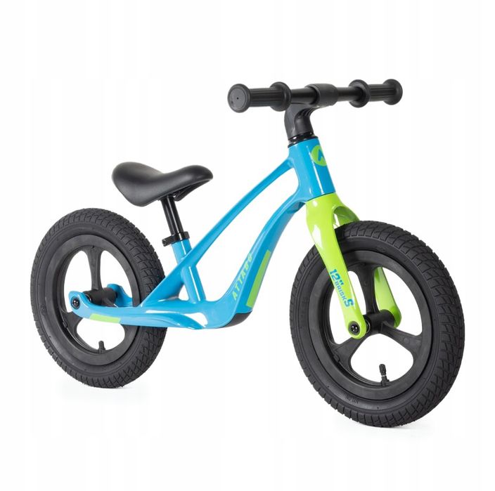 Rowerek biegowy ATTABO Brisk S magnezowy niebieski 12" ultra lekki 3,8