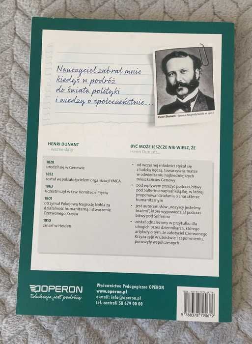 Podręcznik Wiedza o społecz. WOS Ciekawi świata. Podstawowy. Operon.