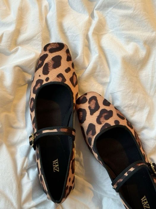 Балетки лео ZARA