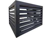 Osłona pompy ciepła 100x60x70 cm antracyt Zabudowa GP504