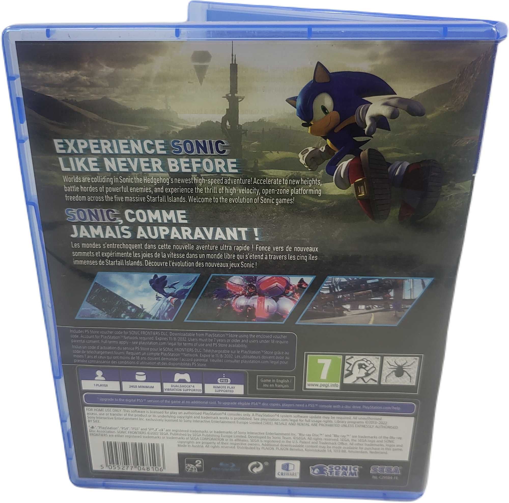 Gra na konsolę Playstation 4 Sonic Frontiers