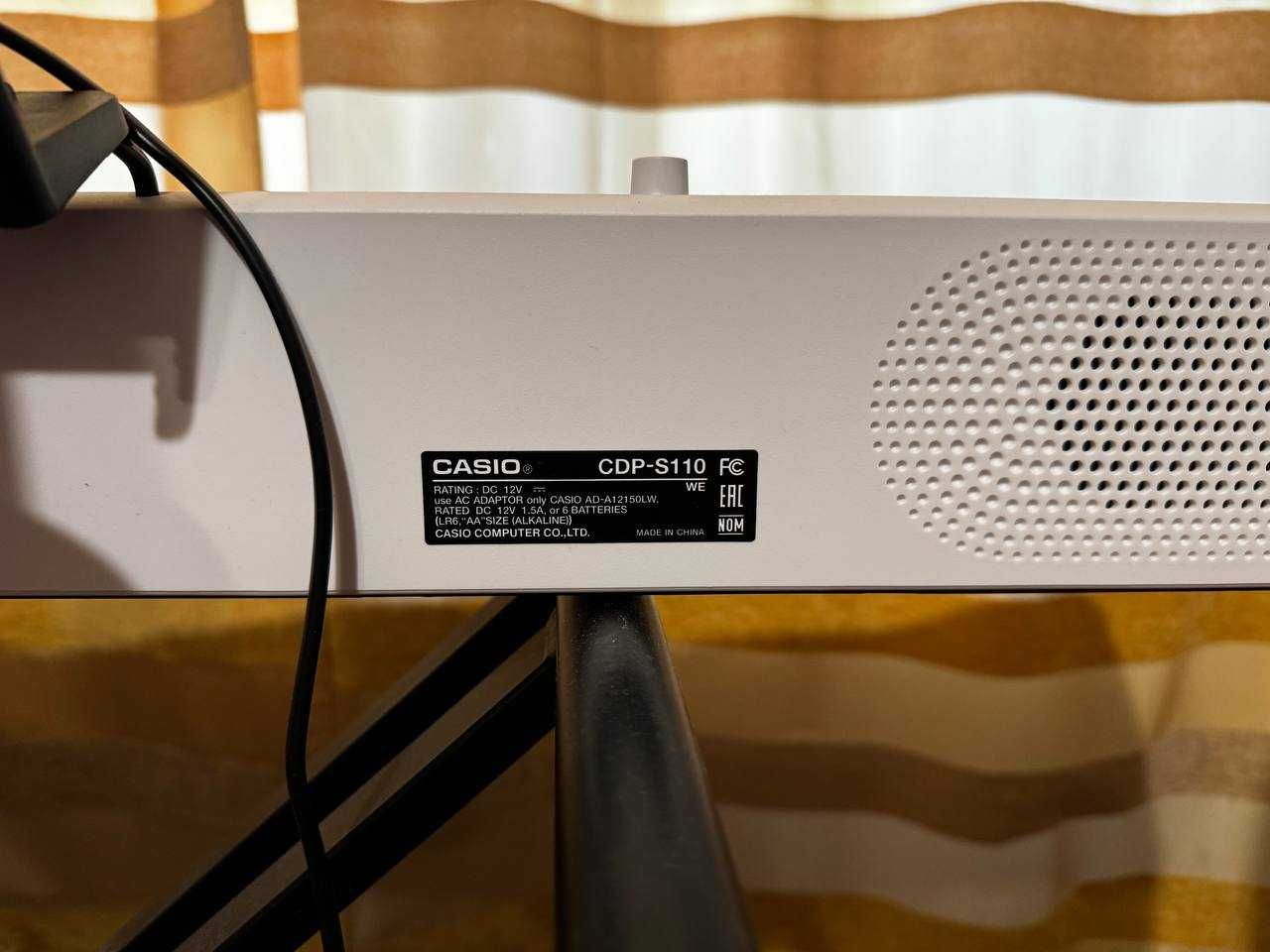 Цифрове піаніно Casio CDP-S110 White
