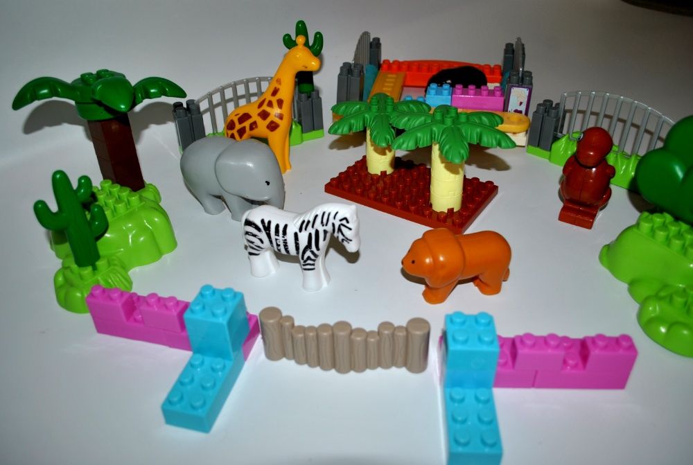 конструктор для малышей Ecoiffier 2+ lego совместим playmobil животные