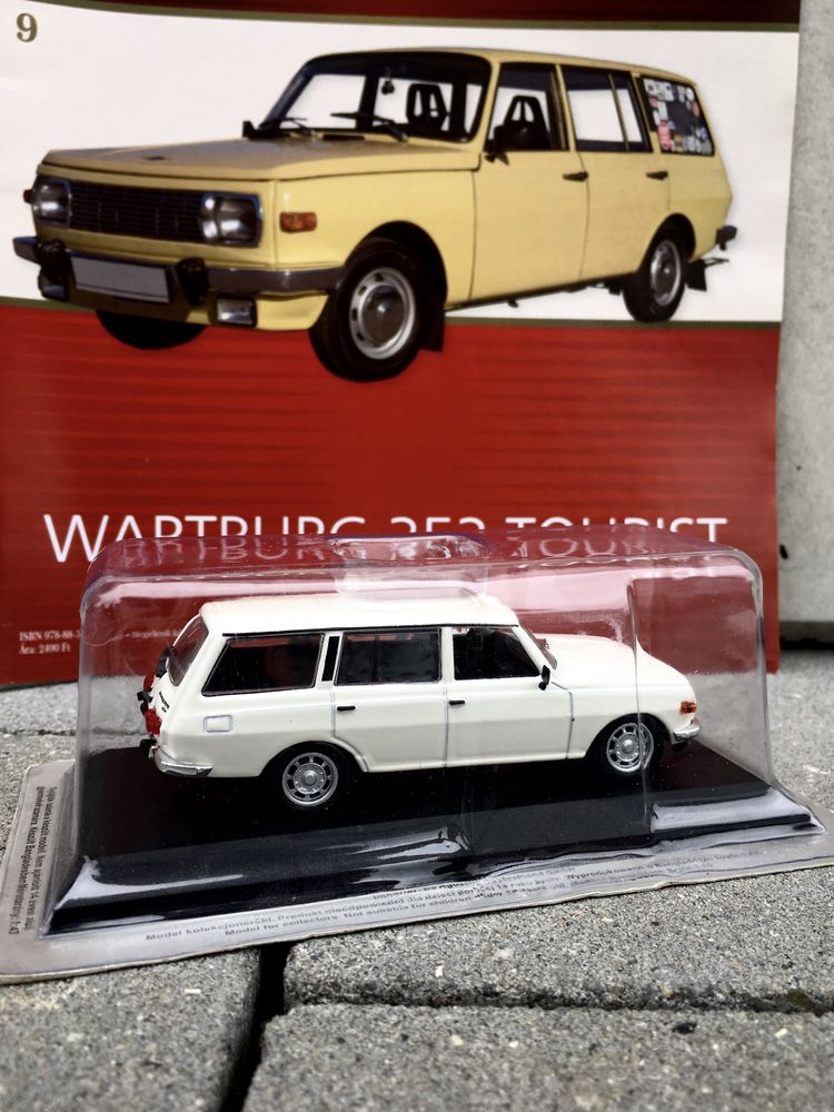 Kolekcjonerski WARTBURG 353 TOURIST #9-auta PRL,model,autka,kolekcja
