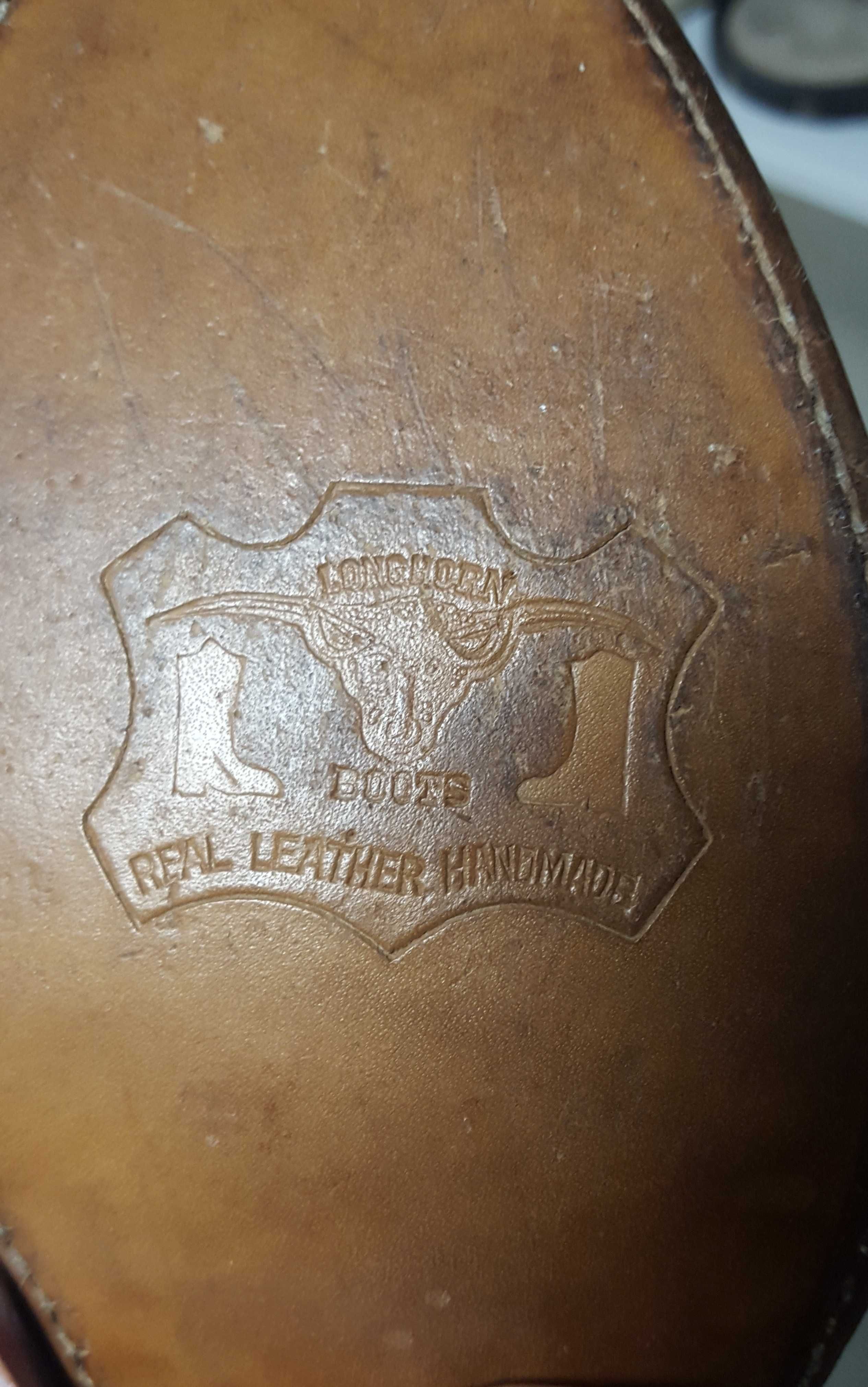 Ковбойські чоботи, козаки вінтаж LONGHORN BOOTS 1969 рік