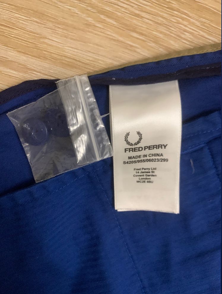 Шорти fred perry s нові