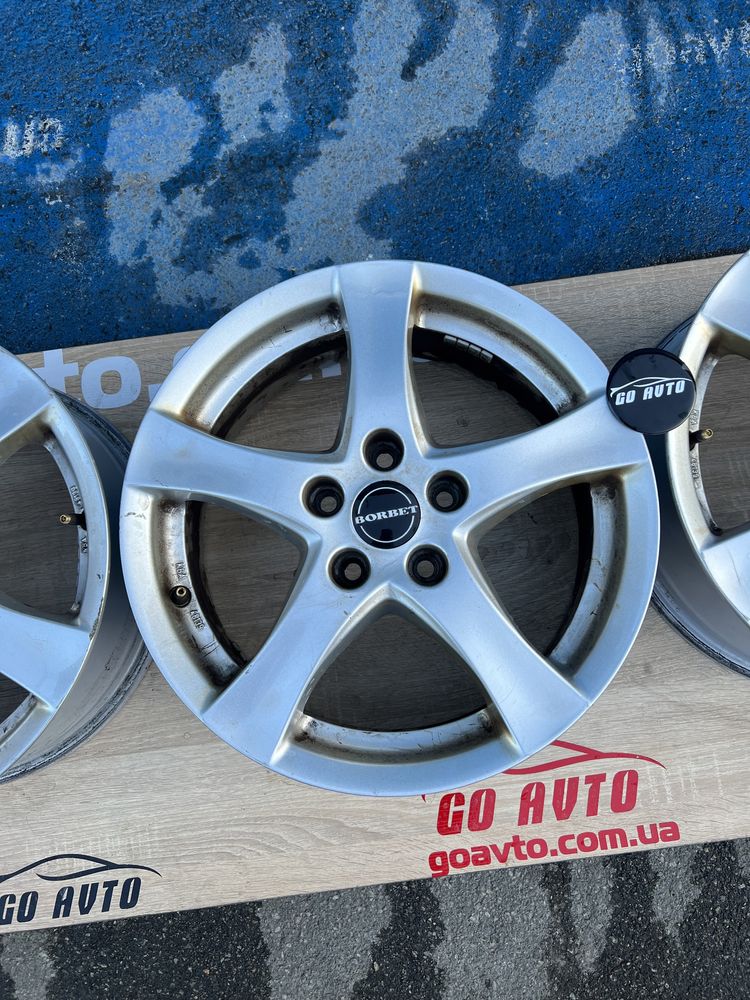 Goauto круті диски Borbet 5/108 r16 et47.5 6.5j dia63.4