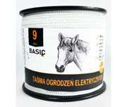 Taśma do pastucha 2 cm 200m ogrodzenie elektryczne Pastuch 4 x 0,16