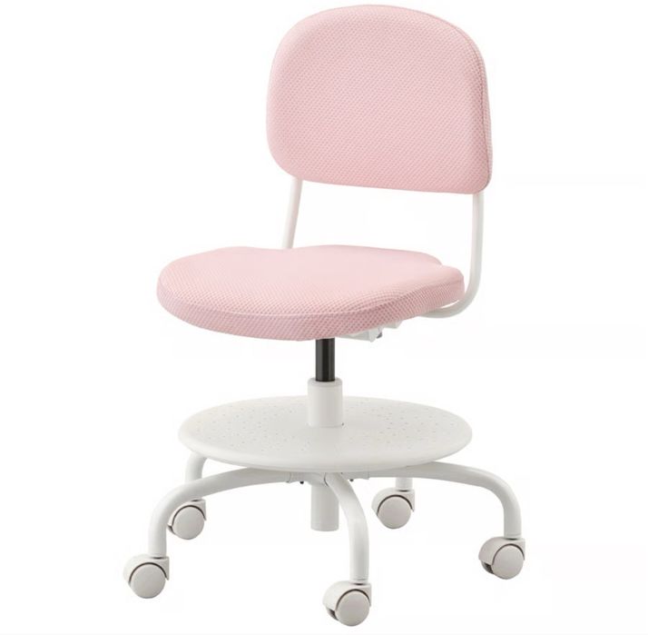 Dziecięce krzesło biurowe, Ikea , VIMUND turkusowy