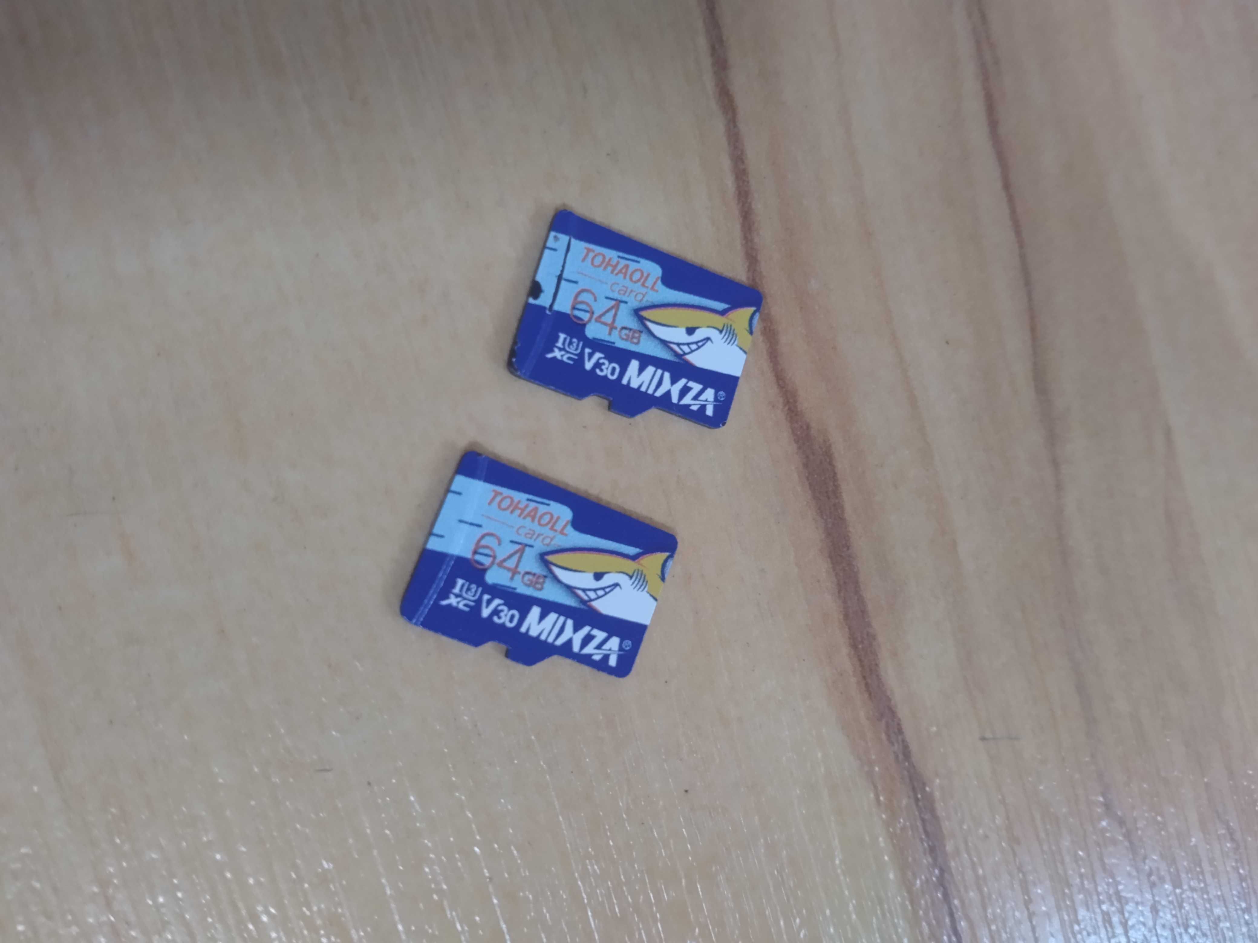 Karta MicroSD MIXZA / TOHAOLL 64 GB XC V30 (cena za 2 sztuki!)