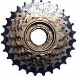 Wolnobieg Diamond 6 rzędów 14-28 zębatki wielotryb MTB city biegów