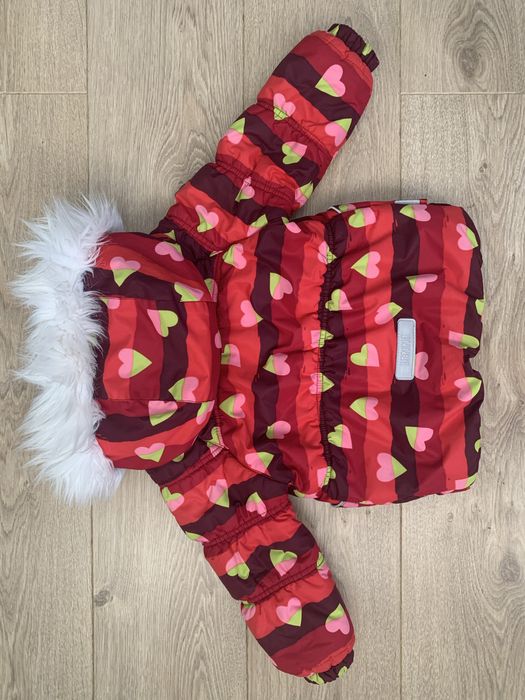 Зимовий комбінезон Lenne Ленне куртка + напівкомбінезон розмір 86+6см