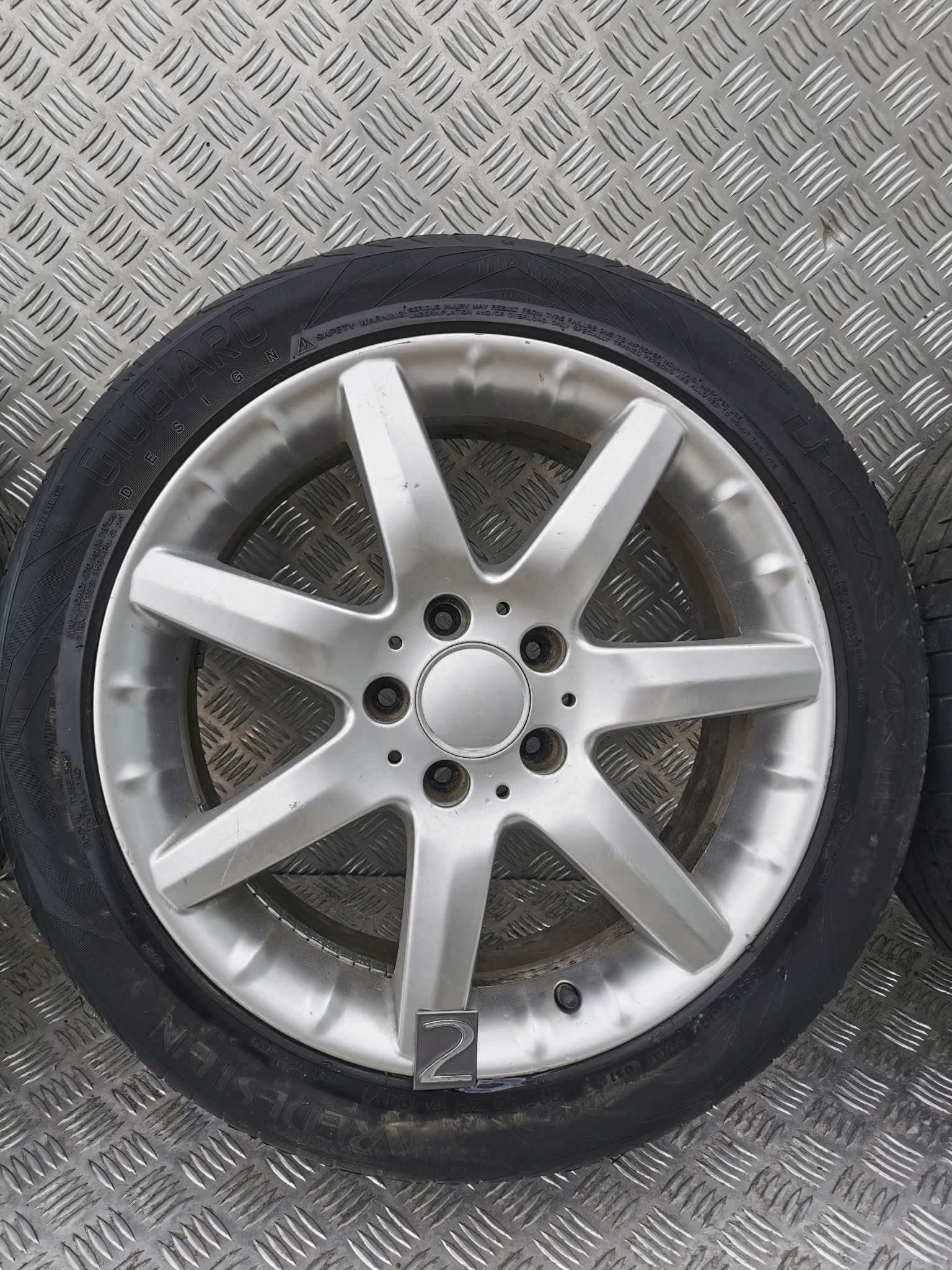 Alufelgi Felgi 5x112 Mercedes 17 c 225/45 ORYGINAŁ