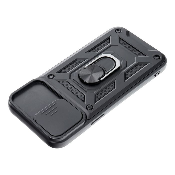 Etui Slide Armor Ring Camshield do Xiaomi Redmi Note 12 Pro 5G Black