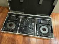 Pioneer CDJ-2000 Nexus + DJM-900SRT, klubowy setup, konsoleta DJ-ska