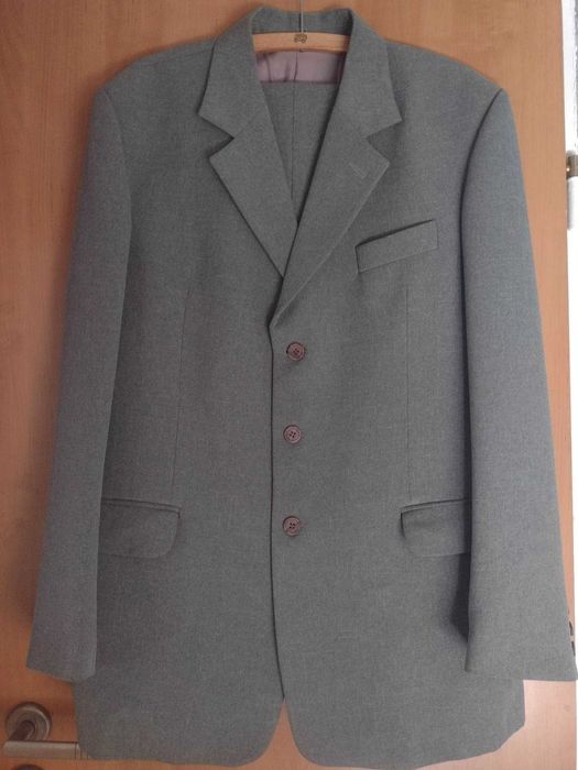Garnitur męski szary 182